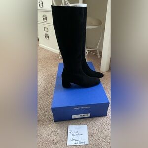 Stuart Weitzman Black Knee-High boots